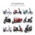 Electric Motorcycle Windshield Double-Sided Waterproof Cloth Winter Double-Sided Battery Car Windshield Winter Thickened Velvet Padded