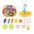 Fun Simulation Sink Electric Kitchen Vegetable Basin Circulating Water Outlet Wash Basin Play House Children's Dishwasher Toy