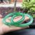 Factory Wholesale Green Agate Bracelet 8mm Beauty Bar Jade Bracelet Women's round Bar Bracelet for Family