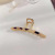 High-Grade Acetate Clip Hairware Metal Grip Female Online Influencer 2021 New Large Shark Clip Hairpin