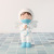 Creative Resin Craft Ornament Cute White Angel Ornaments Warm Guard Small Night Lamp Home Decorations and Accessories