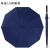 New Double-Layer Ten-Bone Full Fiber Golf Umbrella Large Long Handle Umbrella 16-Bone Straight Umbrella Men's Business Self-Opening Umbrella