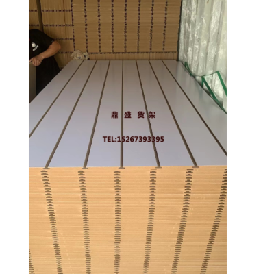  MDF Wood Board with Aluminum Strip Salt wall board