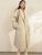 Reversible Cashmere Coat Women's New Autumn and Winter Thickening Long Wool Mid-Length High-End Slim Fit Woolen Coat