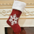 2022 Christmas Decoration Christmas Pendant Large Deer Pattern Christmas Decorative Socks Christmas Socks Gift Bag