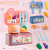 Cross-Border Children's Simulation Water Tableware Kitchen Cooking Cooking Play House Mini Kitchen Girls' Toys Set
