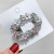 Style Alloy Diamond Retro Barrettes Hollow Flower Head Clip Adult Headdress Female Ponytail Clip Hairpin Barrettes