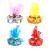 Luminous Feather Mask Three Lights Luminous Mask Fashion Painted Feather Princess Mask Bar Mask Wholesale