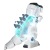 New Electric Gear Dinosaur White Movable Joint Luminous Sound Model Educational Science and Education Children's Toys