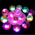 Flash Crystal Ball Luminous Elastic Ball Colorful Jumping Ball Water Ball Flash Night Market Children Stall Toys