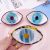 Korean Retro Geometric Eyes Grip New Korean Style Color Acetate Grip Temperament Devil 'S Eye Hairpin