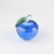 Factory Wholesale Christmas Crystal Apple Color Crystal Souvenir Celebration Gift Crystal Crafts