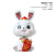 New Car Shaking Head Bunny Decoration Diamond-Embedded Cute Cartoon Cute Resin Crafts Creative Home Decorations