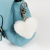 Cross-Border Artificial Rabbit-Fur Ball Plush Pendant Accessories Pendant DIY Phone Case Keychain Leather Hanger Heart-Shaped Pendant