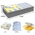 Bed Bottom Storage Box Flat Storage Box Household Transparent Extra Large Quilt Quilt under Bed Fabric Folding Buggy Bag