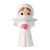 Creative Resin Craft Ornament Cute White Angel Ornaments Warm Guard Small Night Lamp Home Decorations and Accessories