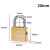 Lateral Opening Padlock Factory Wholesale Small Lock Single Lock Household Drawer Lock Imitation Copper Lock Fixed Board Open Lock