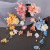 Embroidered Barrettes Female Ancient Style Flower Side Clip Ancient Costume Decoration Children Headwear Tassel Hairpin