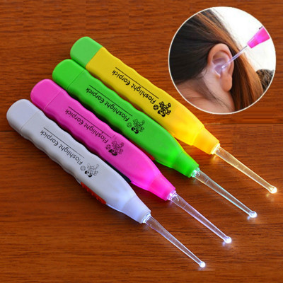 Luminous Ear Pick Earpick Ear Pick Earpick with Light Adult and Children Buckle Ear Spoon Ear Pick Artifact Ear Pick Ear Pick Ear Picking Tools