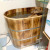 Heightened Bath Barrel Bath Bucket Adult Household Body Bath Bucket Sweat Steaming Beauty Yao Medicine Bathtub Small Apartment Bathtub