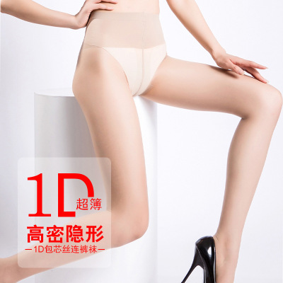 Mancel Stockings 1D Summer Stockings Super Book Cored Silk Level T Belly Contracting Anti-Snagging Silk Hidden Silky Pantyhose Wholesale