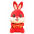 Year of Rabbit Mascot Doll Future like Brocade Grand Exhibition Hongtu Signboard Rabbit Plush Toy Doll New Year Gift