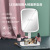 SOURCE Supply Square Led Make-up Mirror Beauty Gift Household Desk Led with Light Table Mirror Wholesale