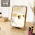 Factory Wooden Desktop Makeup Mirror Female Dormitory Desktop Portable Large Student Mirror Clear Folding Dressing Mirror