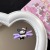 Sanrio X-Shaped Hairpin Cute Sitting Posture Cinnamoroll Babycinnamoroll Clow M Sweet Girly Bangs Ins Side Clip Hair Accessories