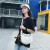 Factory Canvas Bag Simple Crossbody Dumpling Bag Korean Style Single Shoulder Crossbody Female Student Canvas Bag Men and Women Korean Style Ins