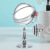 LED HD Double-Sided Makeup Mirror Customized Table Mirror with Light Rotatable 3/5/7 Times Magnifying Makeup Mirror