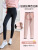 Autumn and Winter Seamless Shark Pants Women's Outer Wear Fleece-Lined Thick Leggings Belly Contracting Hip Lifting Weight Loss Pants Peach Hip Pants