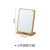 2926 Simple Wooden Makeup Mirror Rotating Desktop Makeup Mirror Desktop Student Dormitory Folding Vanity Mirror Portable