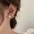 Korean Dongdaemun Fishtail Pearl Silver Pin Earrings 2022 New Trendy Earrings Graceful Earrings Stud Earrings Women's Sterling Silver