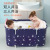 Bath Bucket Adult Folding Bath Barrel Full Body Bathtub Household Bathtub Adult Bathtub Extra Large Children's Bath Bucket