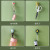 Cute Cartoon Hook Creative round Small Hook Home Nail-Free Hole Door Rear Coat Hook Seamless Cute Small Sticky Hook