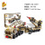 Pan Luo Si Building Blocks Deformation Compatible with Lego Small Building Block Fire Truck Children Educational Assembly Boy Toy Gift