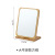 2926 Simple Wooden Makeup Mirror Rotating Desktop Makeup Mirror Desktop Student Dormitory Folding Vanity Mirror Portable