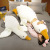 Internet Celebrity Big White Geese Pillow Sleeping Pillow Large Size Sleep Hug Doll Plush Toys Girl Bed Sleeping Comfort Doll