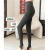 Autumn and Winter Suet Leggings High Waist Cotton Vertical Striped Pantyhose Wholesale Fleece-Lined Thickened Pantyhose for Women One-Piece Trousers