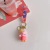 2022 New Products in Stock Pinkpig Peqi Social Pig Silica Gel Key Chain