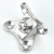 Butterfly Angle Code L-Type Code Angle Iron Bracket Fasteners 90-Degree Right Angle Furniture Hardware Accessories 