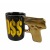 Creative Net Red Ceramic Pistol Mug Electroplating Fiveshooter Cup Special-Shaped Handle Cup 3D Shape Coffee Cup