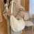 Bag Autumn and Winter New Cloud Pleated Big Bag Female Casual Cool Lightweight and Large Capacity Dumpling Bag Messenger Bag Commuter