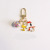 Snoopy Metal Keychains Female Cute Refined and Simple Couple Cartoon Gift Car Key Internet Celebrity Schoolbag Pendant