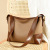 Large Capacity Women's Tote Bag 2022 New Contrast Color Retro Soft Leather Underarm Commuter Shoulder Messenger Bag