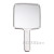 Factory Straight Supplier round Hand-Hold Mirror Makeup Hairdressing Mirror Online Celebrity Mirror Single-Sided Mirror Portable Handheld Mirror