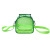 New Laser Transparent Shoulder Messenger Bag Ins Trendy Simple Cartoon Backpack Mini Portable Jelly Small Bag PVC Women's Bag