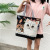 Singapore, Malaysia, and Tailand Style Shoulder Bag Ethnic Style Shopping Women Bag School Bag Trendy Women's Bags Aunt Bag Canvas Bag Embroidery
