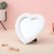 Ins Online Sensation Heart Makeup Mirror Small Heart-Shaped Desktop Wall Hanging Decorative Mirror Girl Heart Student Dormitory Mirror